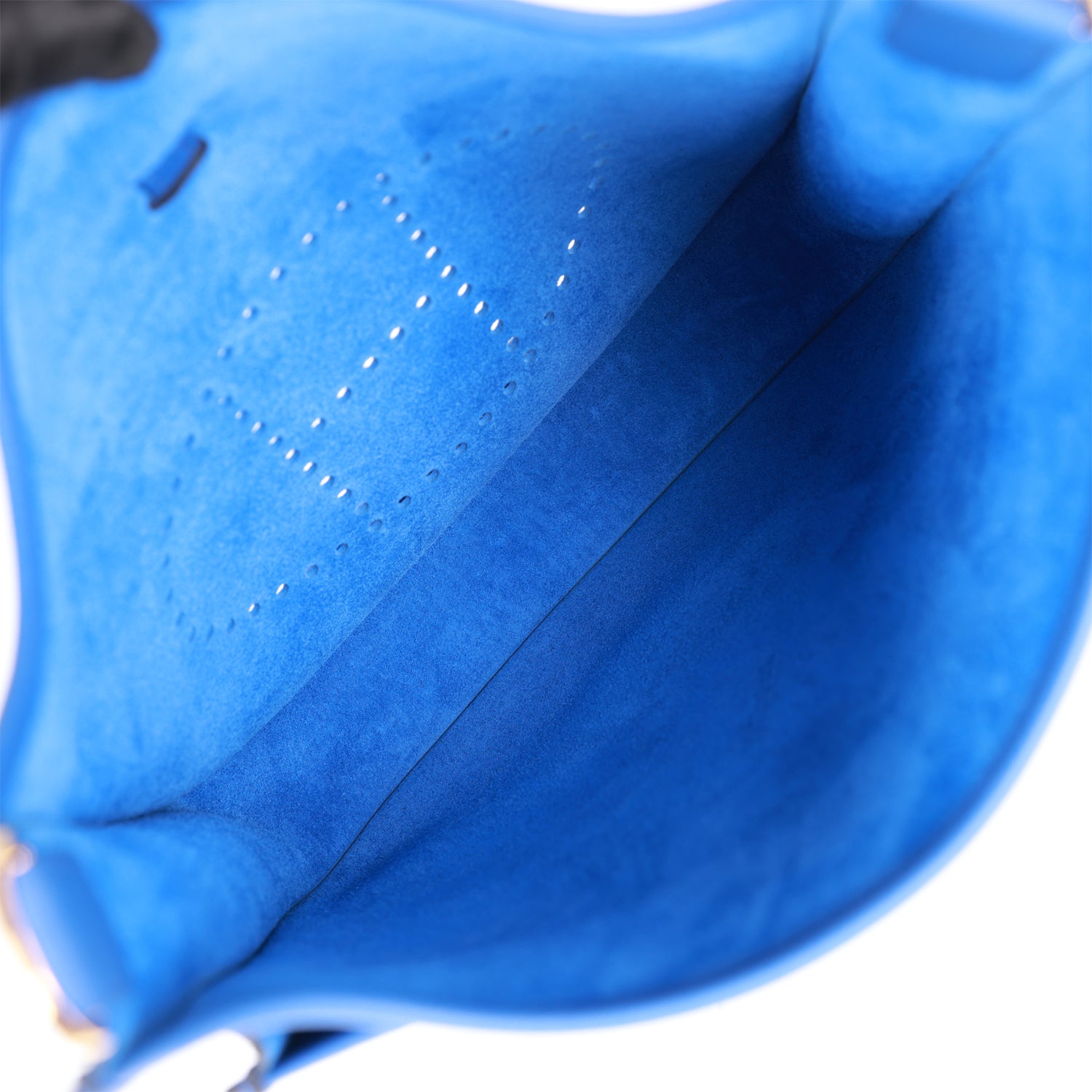 Detailed Evelyne Iii Pm Bleu Royal Maurice Bag - view 7