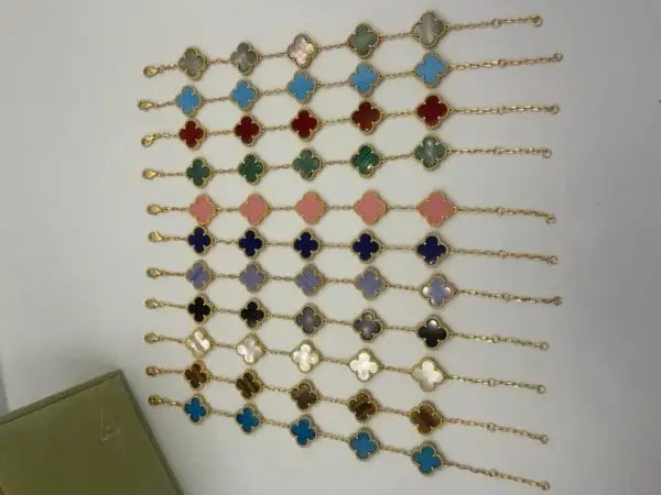 Timeless Clover Motif Bracelet Collection Si Er - view 7