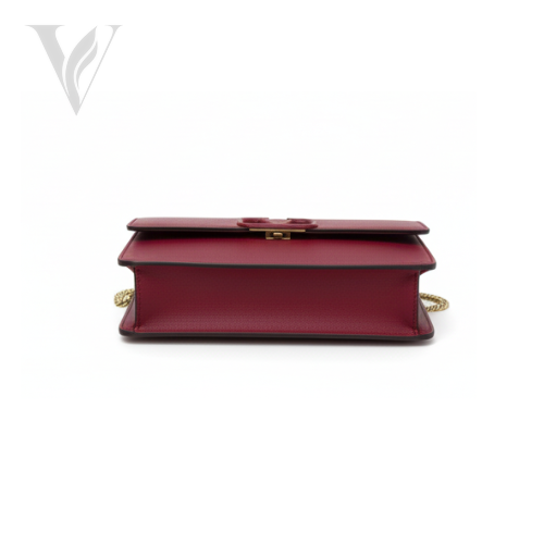 Valentino Garavani Bag Vlogo Grained Leather Mini Bag – View 3