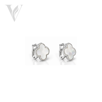 Van Cleef & Arpels Alhambra Clover Jewelry Set - White – View 6