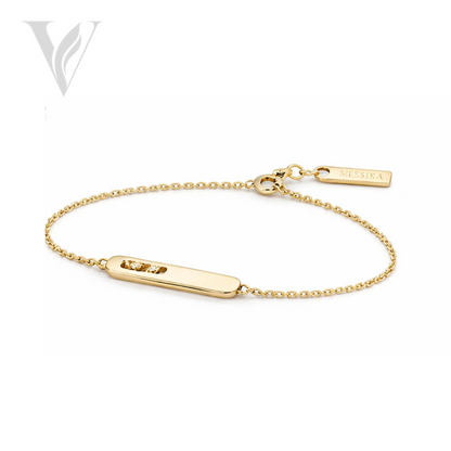 Messika Uno Multi Row - Yellow Gold, Diamond Detail – View 3