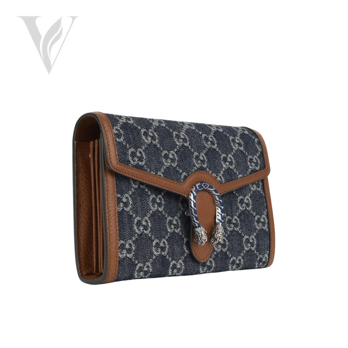 Gucci Dionysus Wallet on Chain - Blue – View 2