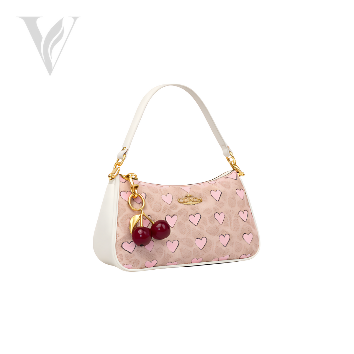 Coach Teri Shoulder Bag - Signature Canvas – View 2