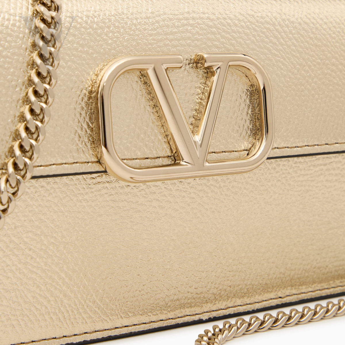 Valentino Garavani Bag Vlogo Grained Leather Mini Bag – View 2