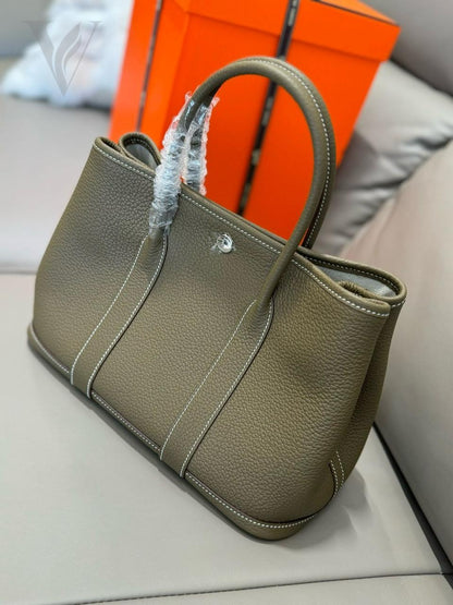 Hermès Garden Party 30 Toupe Negonda Bag – View 4