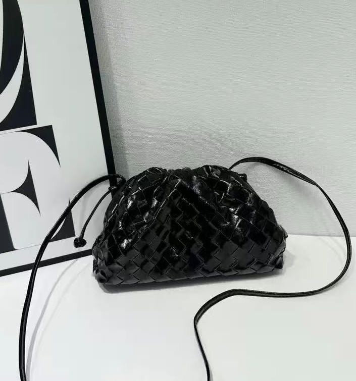 Sharp Intrecciato Leather Mini Bag - view 4