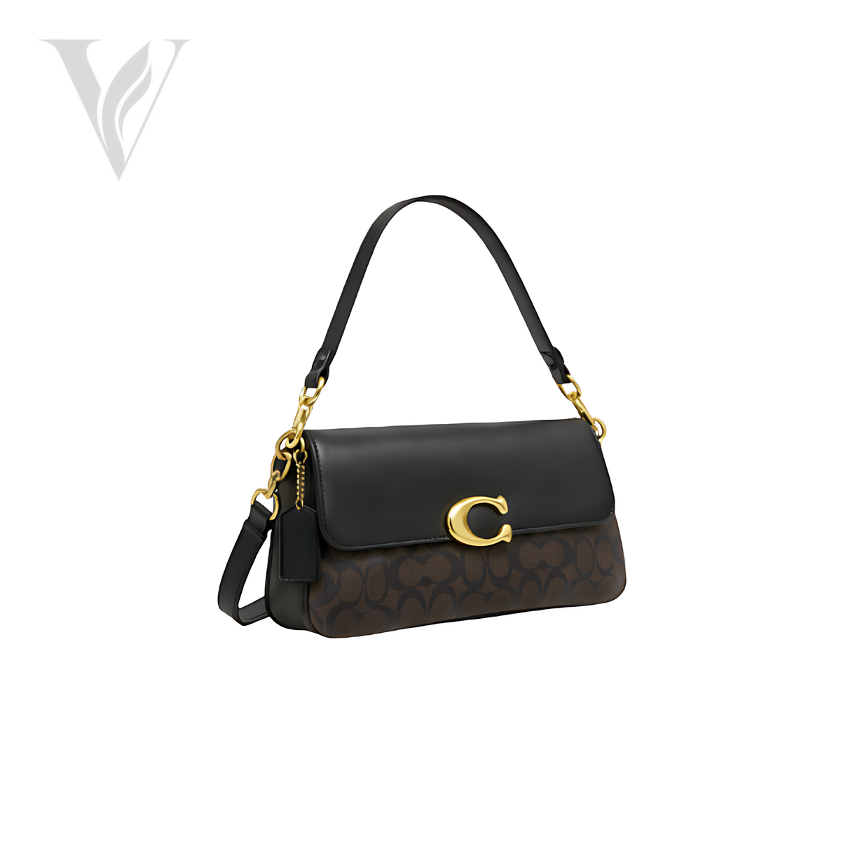 Coach Jet Shoulder Bag - Signature Canvas – View 2