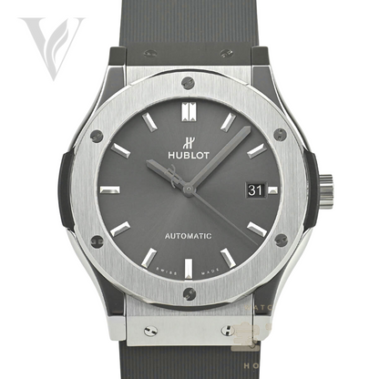Hublot Classic Fusion Ladies Watch - Grey Titanium Tone – View 2