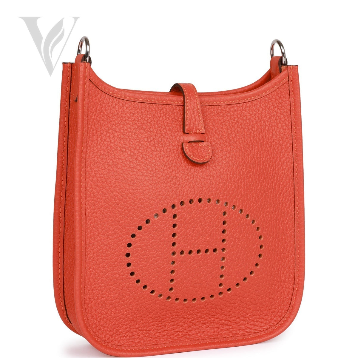 Hermès Evelyne Tpm Feu Bag - Palladium Hardware, Clemence – View 2