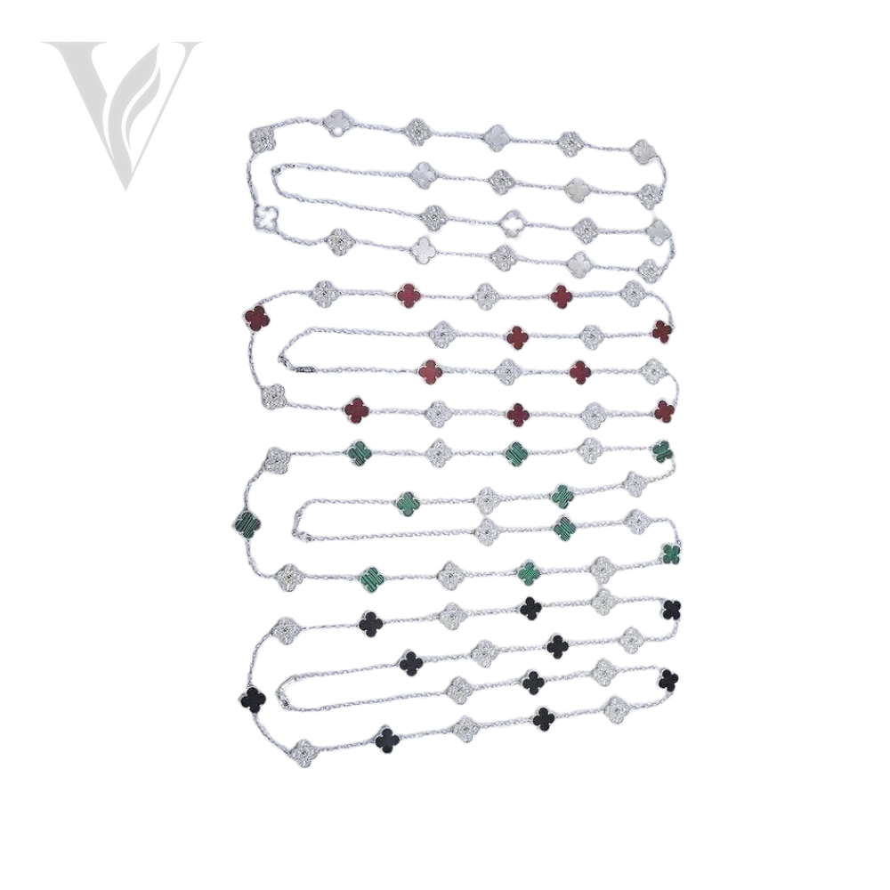 Van Cleef & Arpels Long Necklace - Silver – View 2