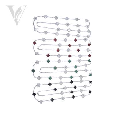Van Cleef & Arpels Long Necklace - Silver – View 2