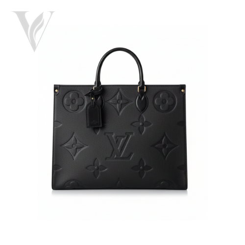 Louis Vuitton Monogram Embossed Tote Bag