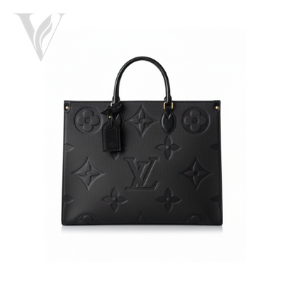 Louis Vuitton Monogram Embossed Tote Bag