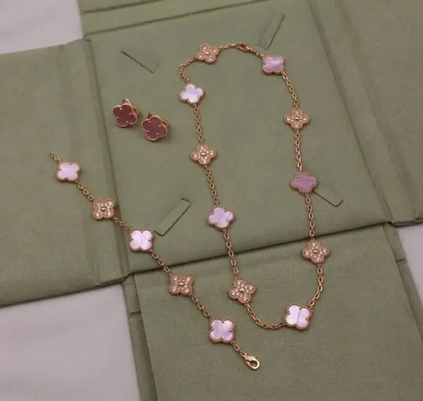 Premium-Look Bracelet Si Er Pink Pearl - view 5