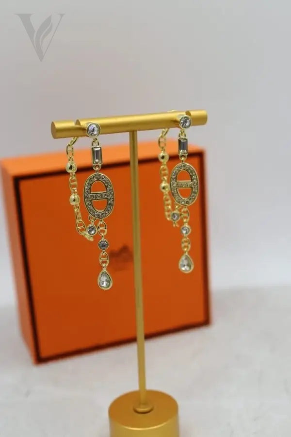 Hermès Chaîne d’Ancre Farandole Multi Strand Jewelry Set - Silver, Crystals – View 8