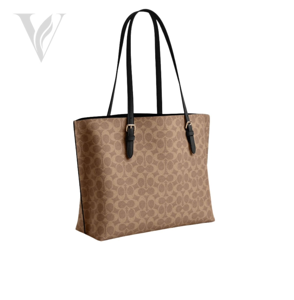 Coach Mollie Tote Bag Signature Coated – View 2