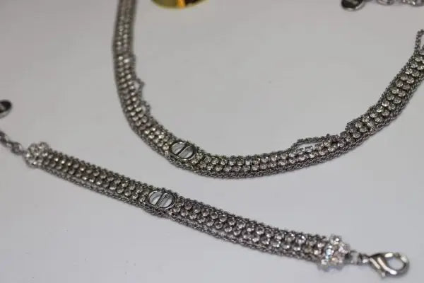 Refined Crystal Choker Necklace - view 6