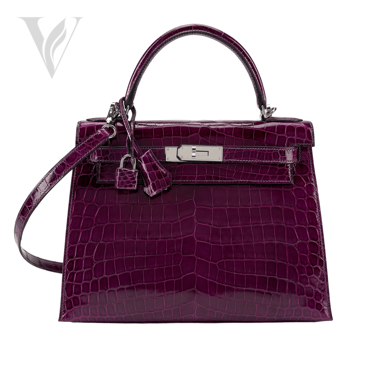 Hermès Kelly Croc Bag