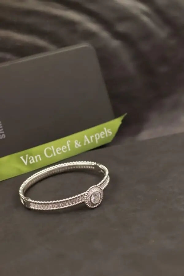 Dressy Diamond Motif Bracelet and Ring Set - view 8