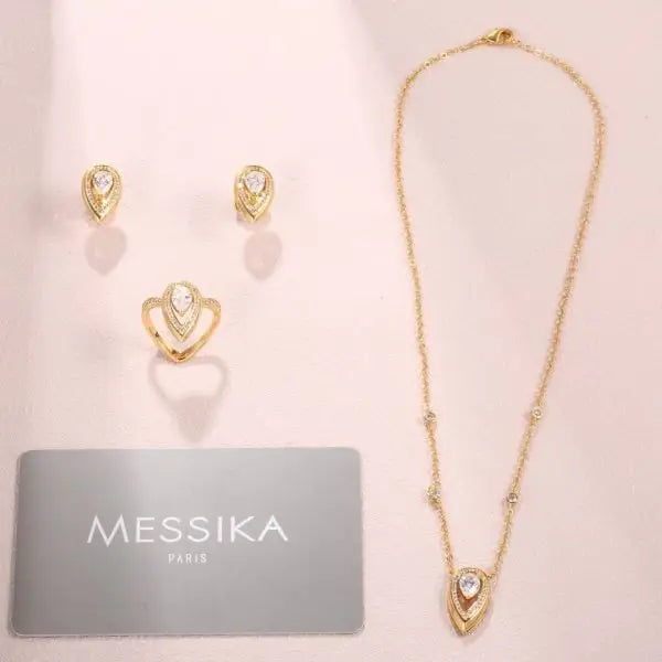 Minimal-Luxe Floating Stone Pave Vertical White Gold Full Diamonds - view 7