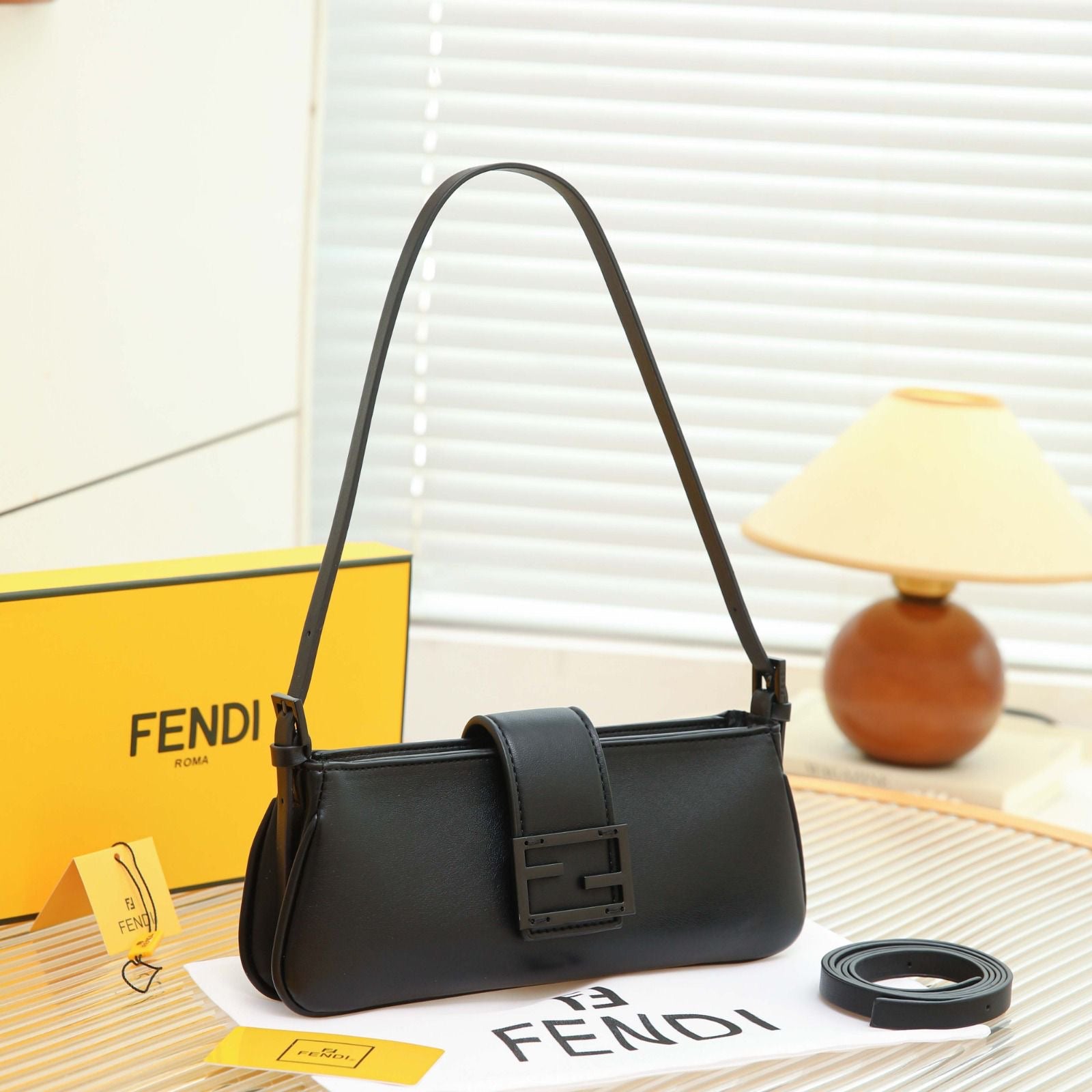 Minimal-Luxe Baby B Black Bag - view 4