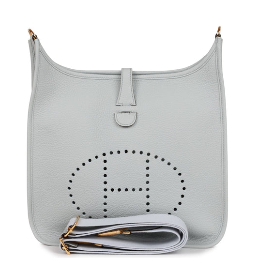Modern Evelyne Iii Pm Bleu Pale Clemence Bag