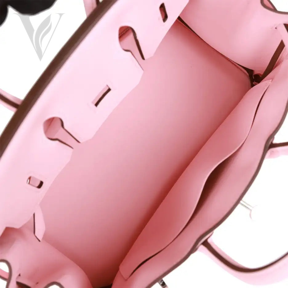 Hermès Birkin 25 Rose Sakura Swift Bag - Palladium Hardware – View 7