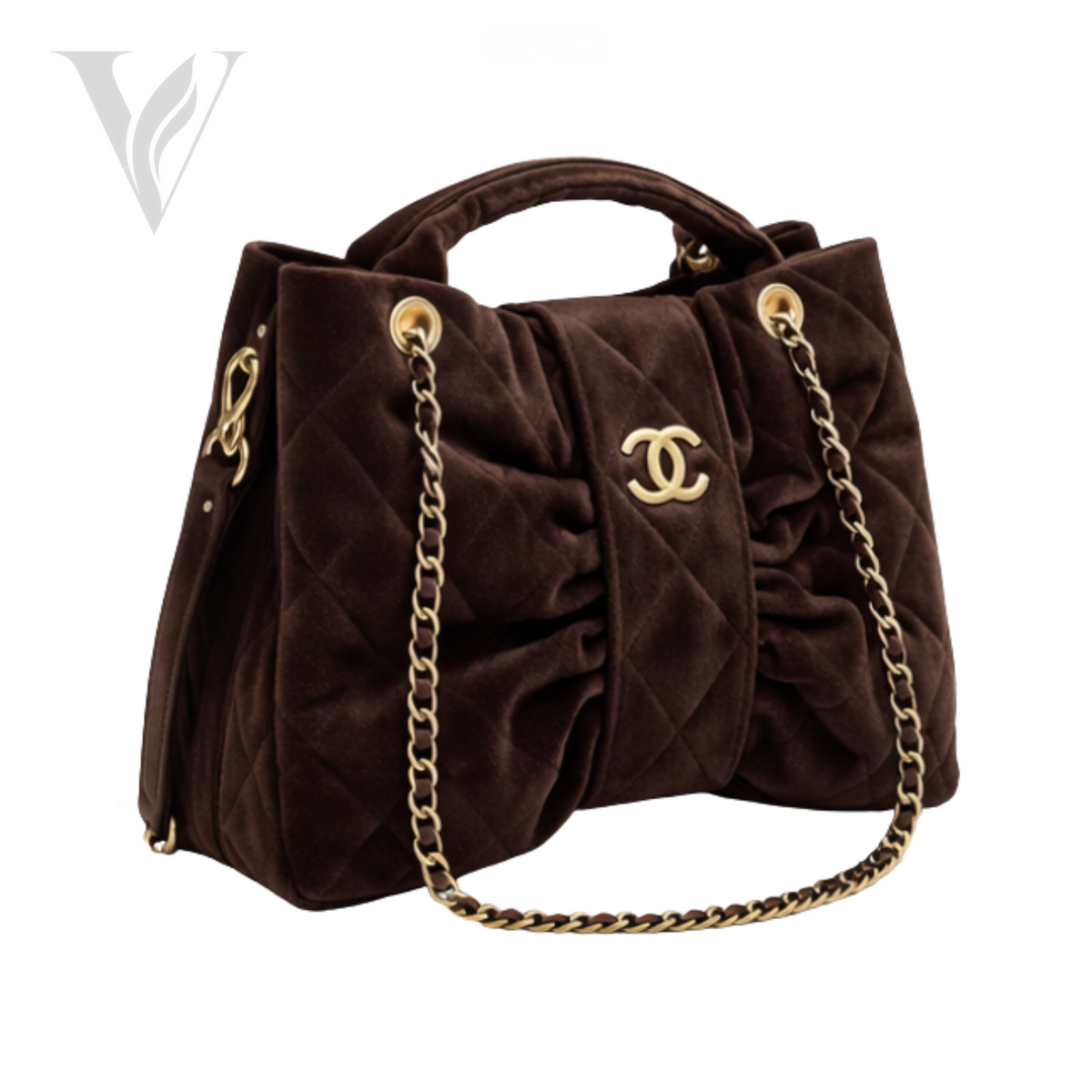 Chanel Bow Bag - Dark Brown – View 2