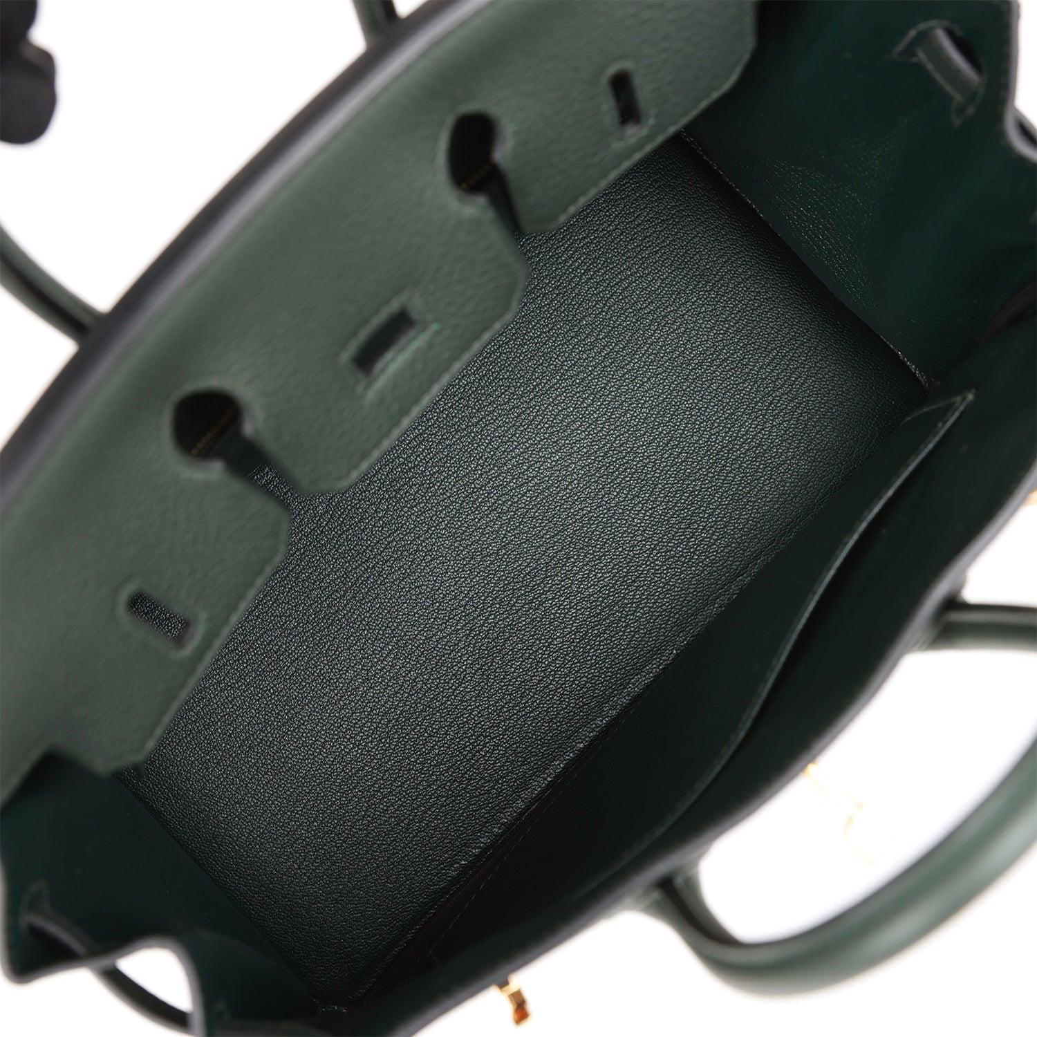 Everyday-Luxe Structured Carryall 25 Vert Fonce Togo Bag - view 8