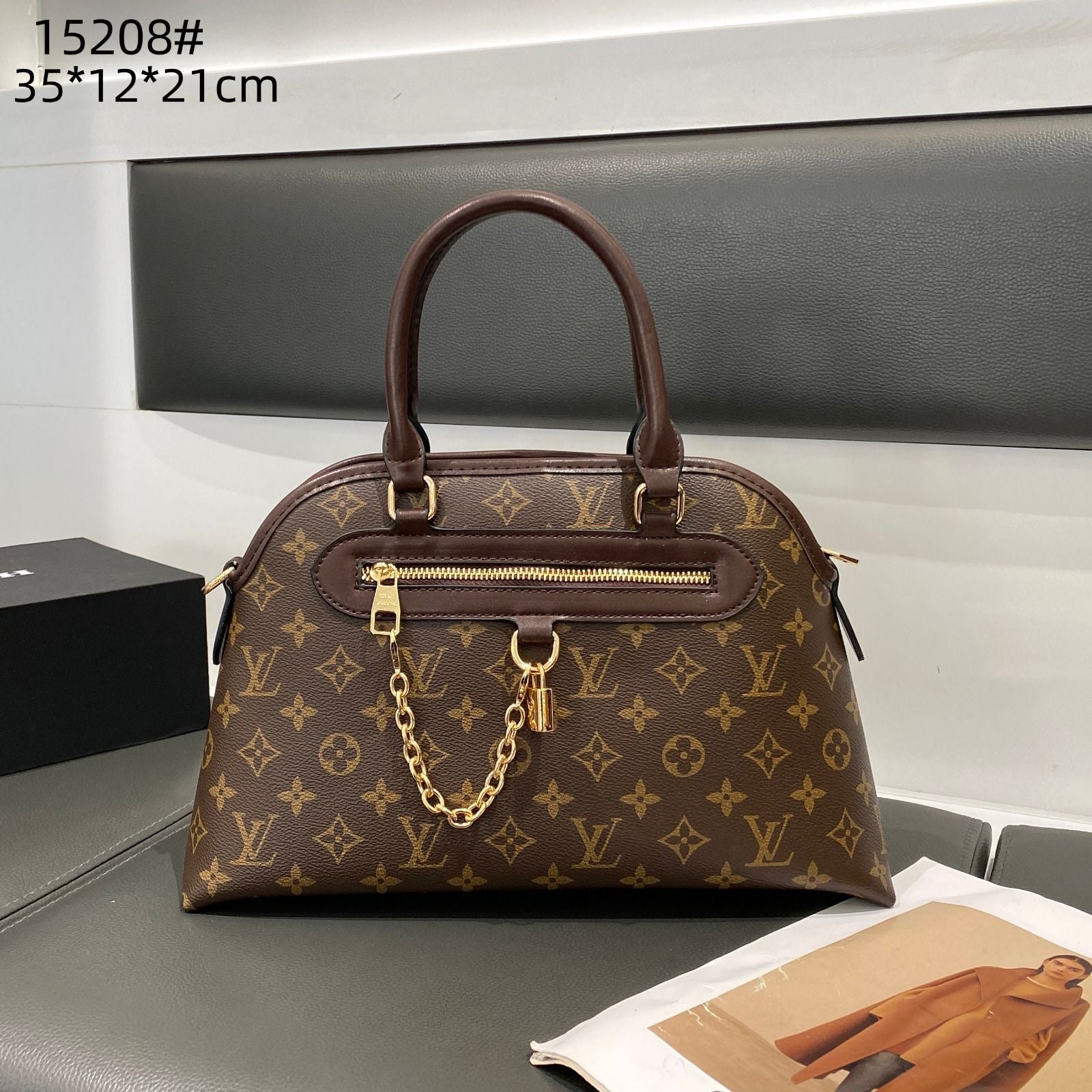 Clean-Finish Ever More Pm Monogram Canvas Bag - view 4