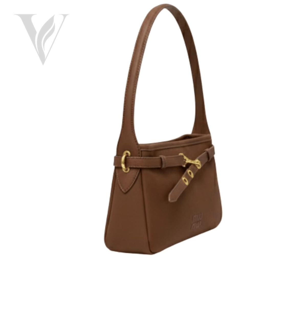 Miu Miu Aventure Nappa Leather Shoulder Bag – View 2