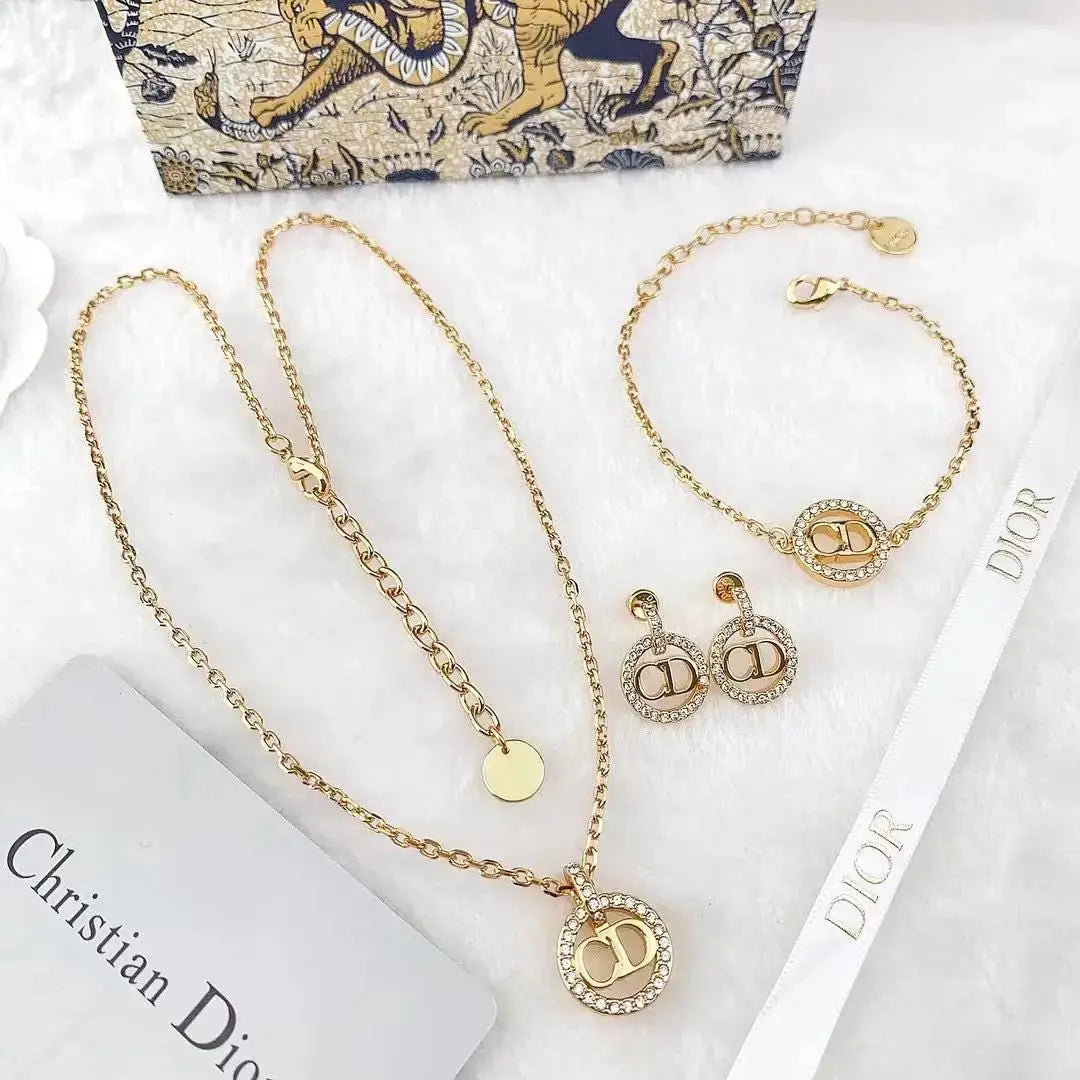 Elegant Crystal Set Gold - view 4