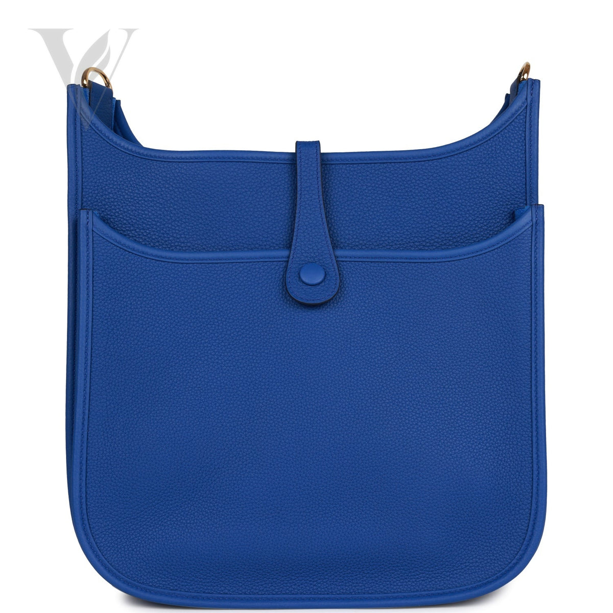 Hermès Evelyne Iii PM Bleu Royal Maurice Bag - Gold Hardware – View 4