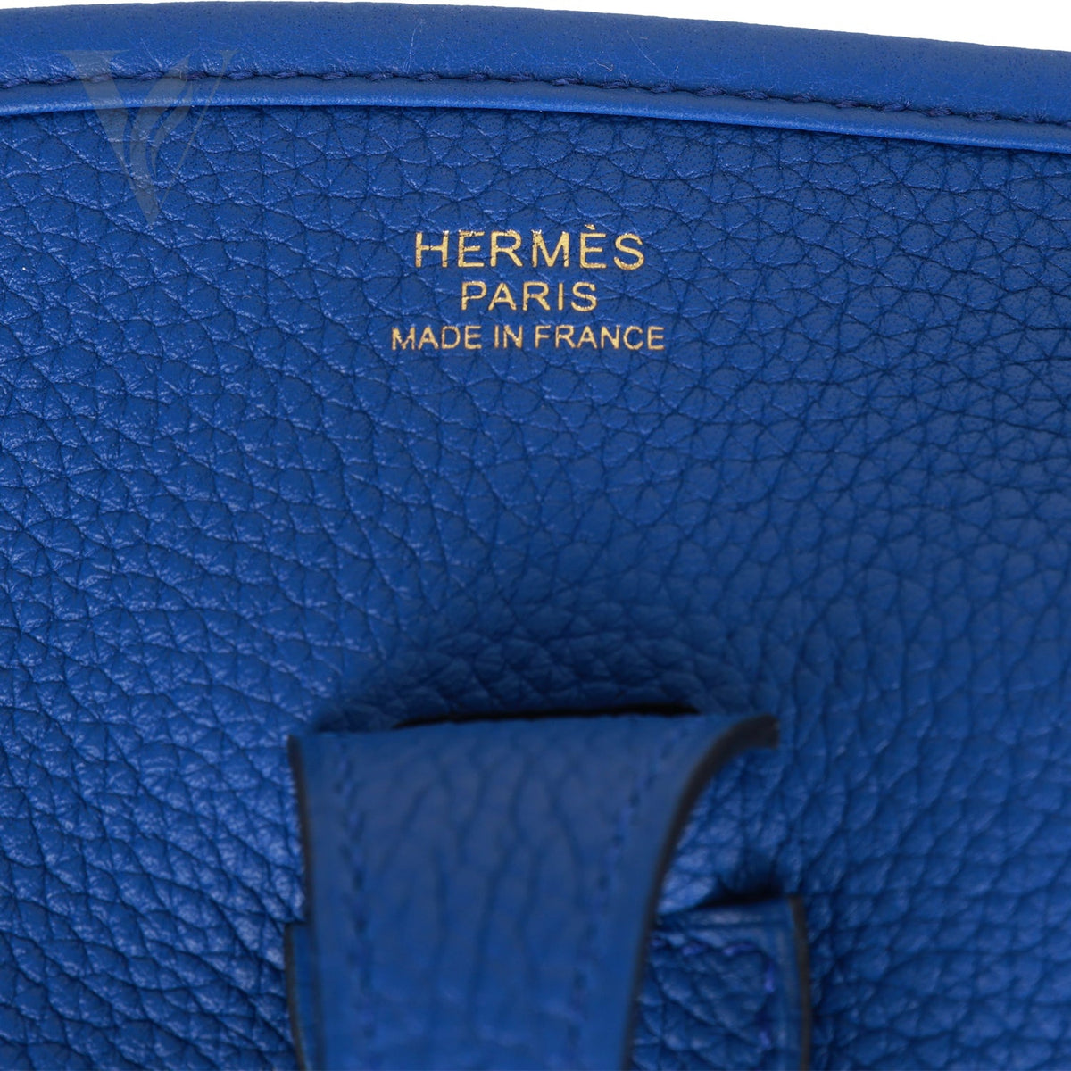 Hermès Evelyne Iii PM Bleu Royal Maurice Bag - Gold Hardware – View 6