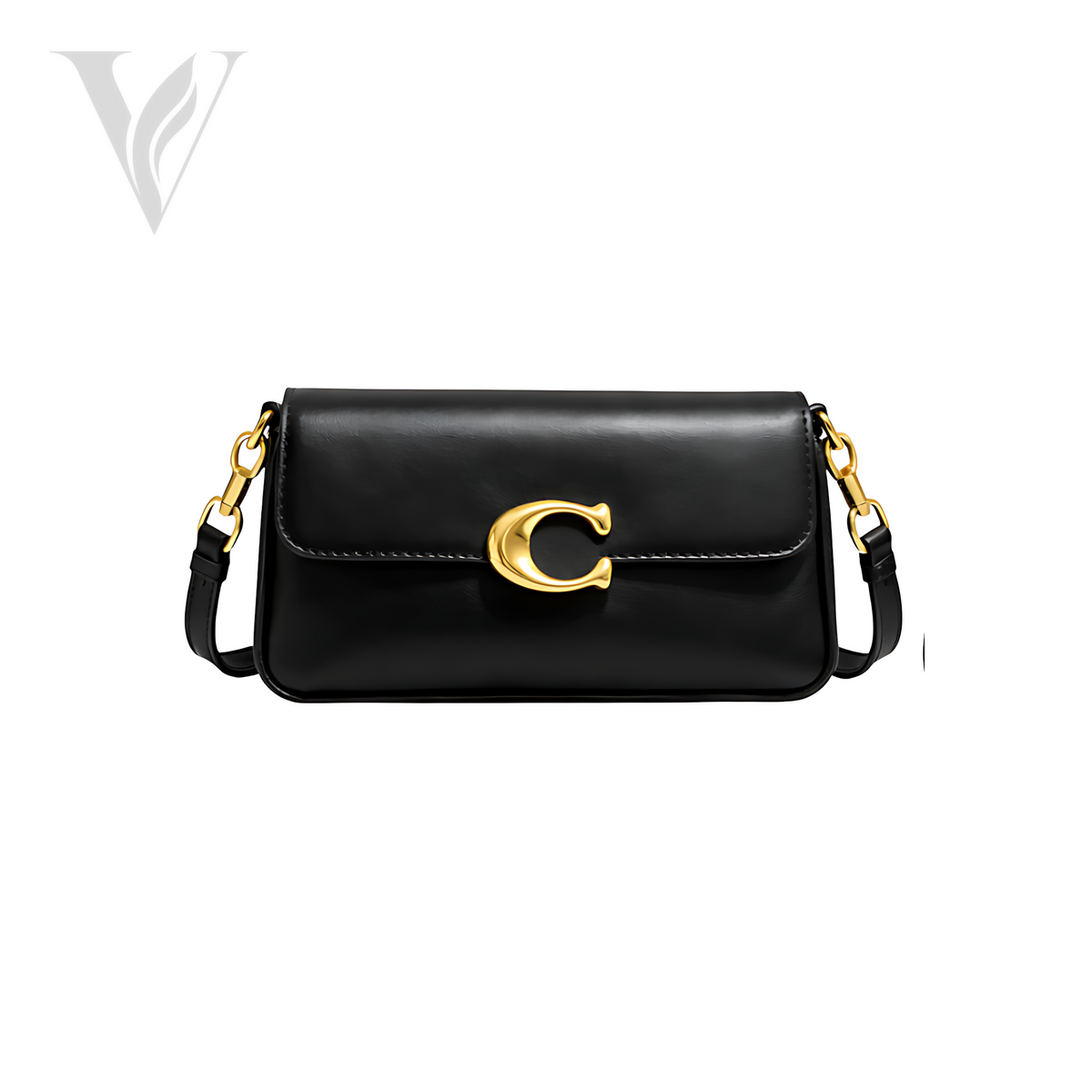 Coach Jet Shoulder Bag - Black