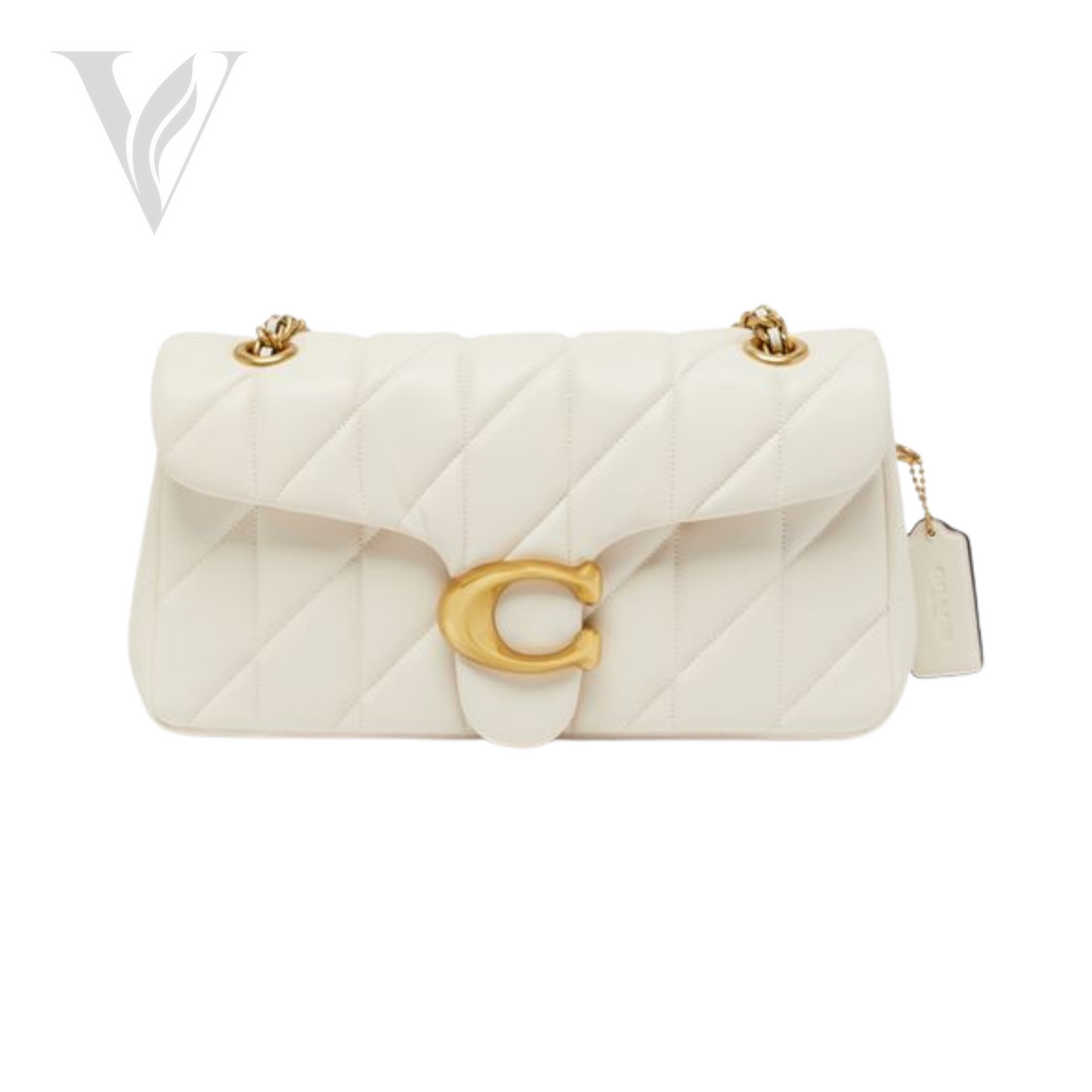 Coach Tabby 20 Leather Shoulder Bag