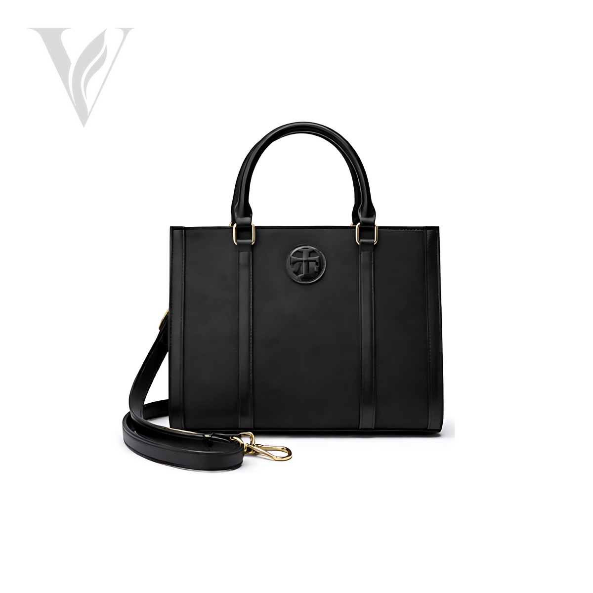Tory Burch Blake Canvas Tote - Black