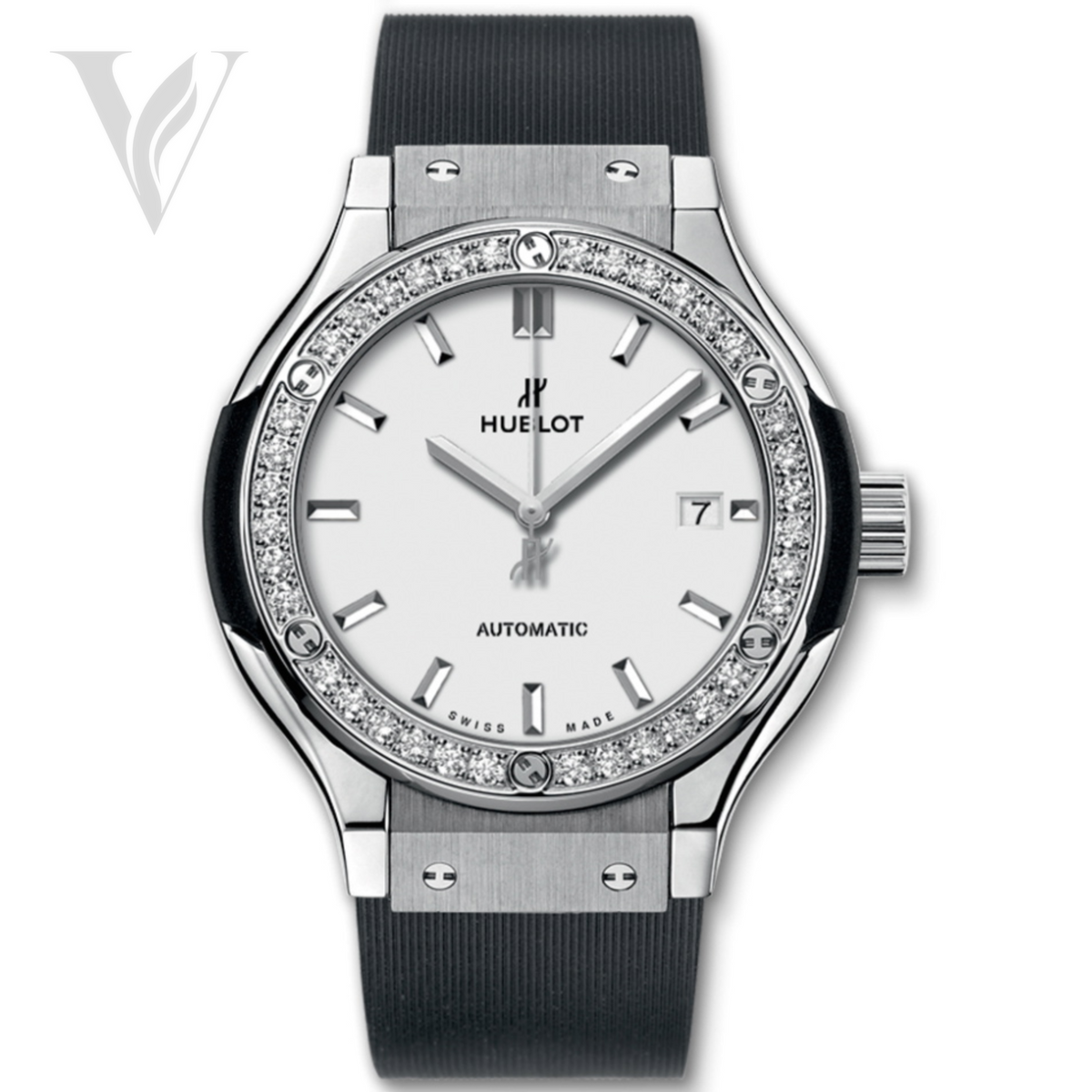 Hublot Classic Fusion Ladies Watch - White Diamond Dial