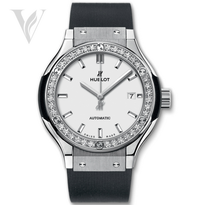 Hublot Classic Fusion Ladies Watch - White Diamond Dial