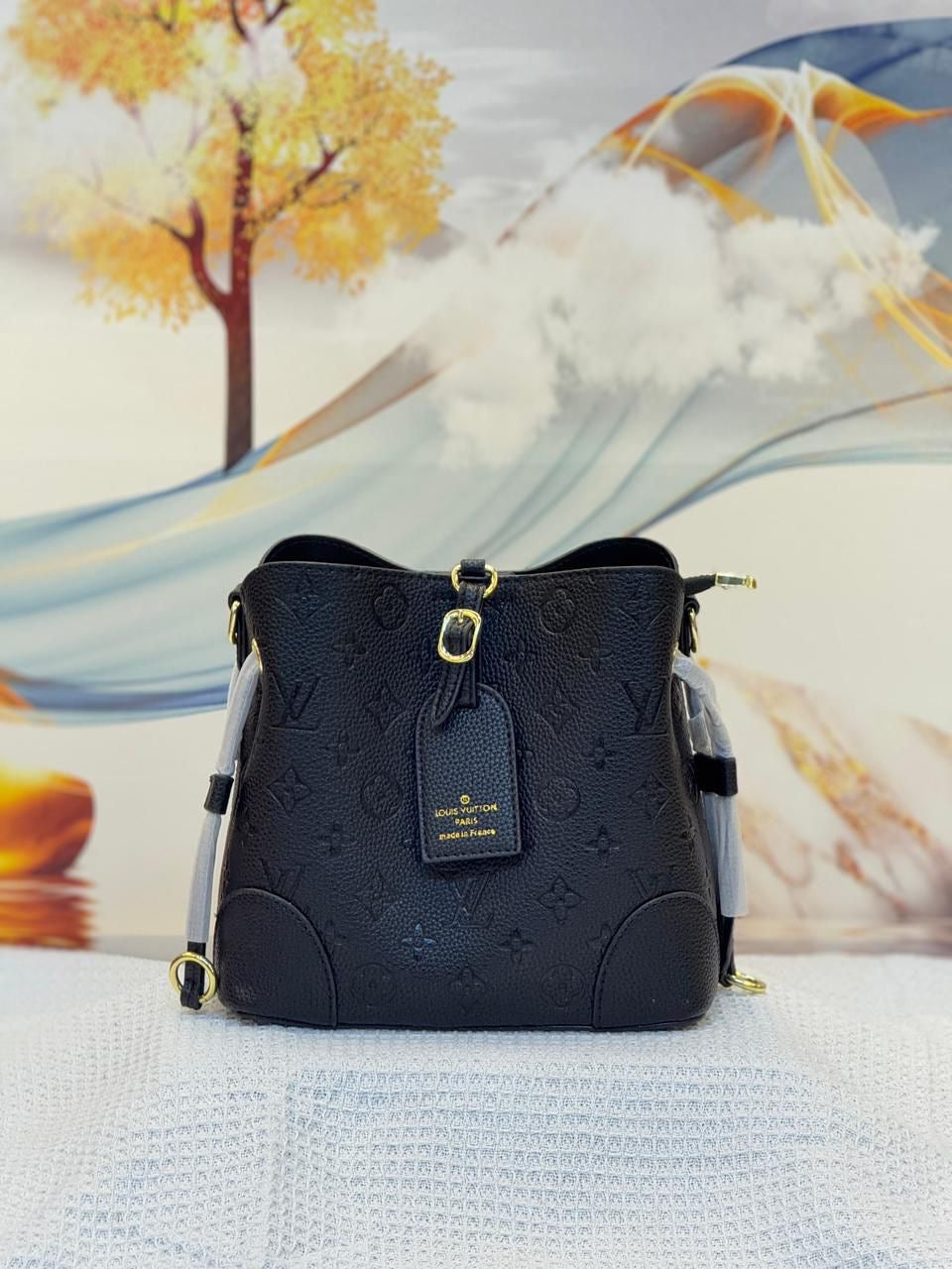Statement Vanity Pm Monogram Empreinte Black Bag - view 4