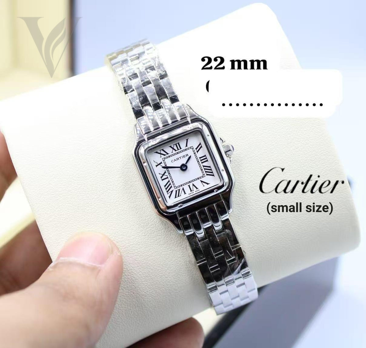 Cartier Panthère Ladies Watch - Silver Tone – View 6