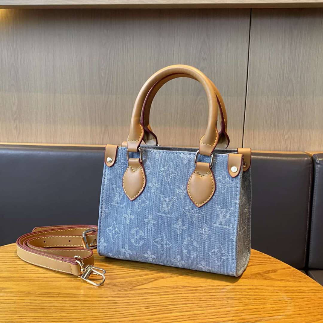 Polished Onthego Denim Blue Bag - view 4