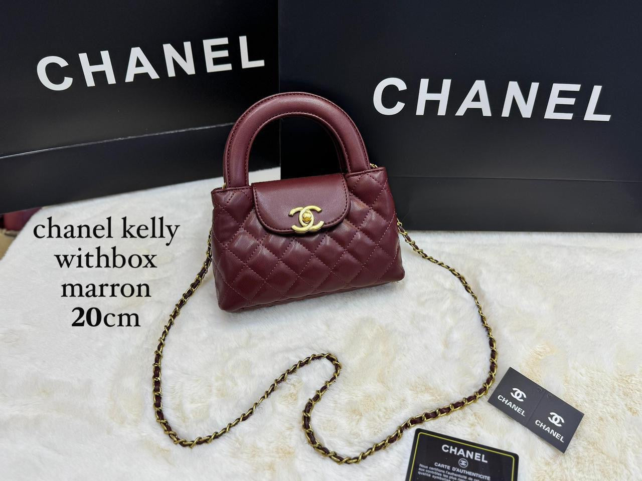 Refined Nano Structured Top-Handle Burgundy Bag - view 4