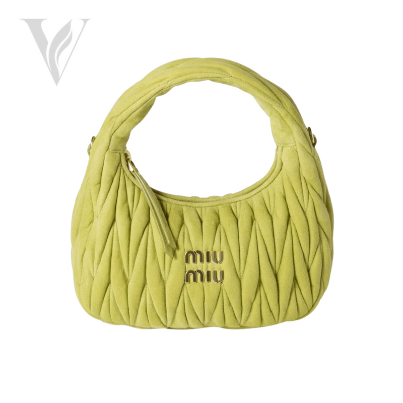 Miu Miu Wander Matelassé Tote Bag