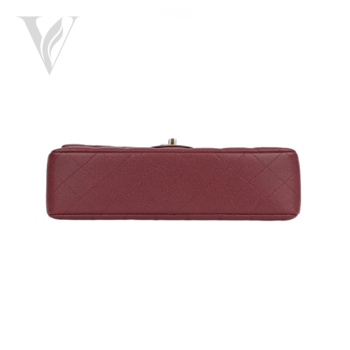 Chanel Classic Double Flap Bag - Red – View 3