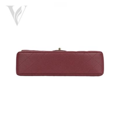Chanel Classic Double Flap Bag - Red – View 3