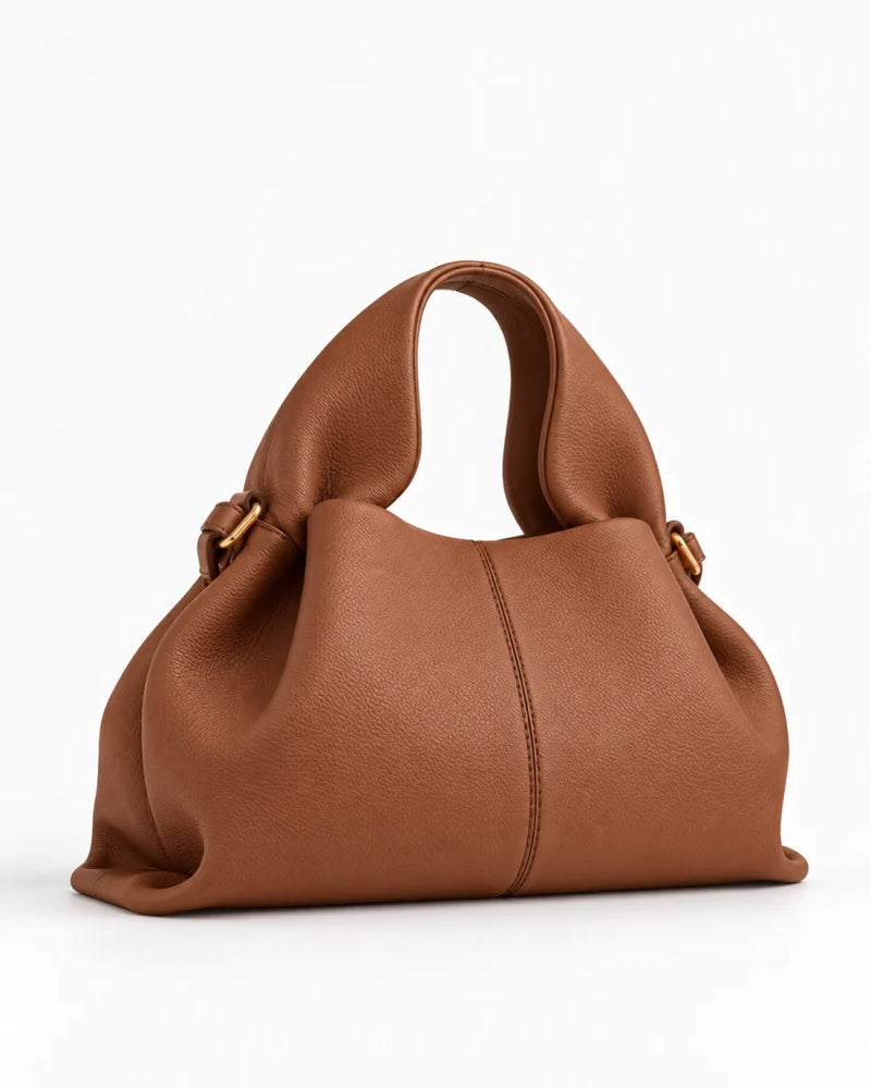 Polène Numéro Neuf Mini Textured Edition | Camel side