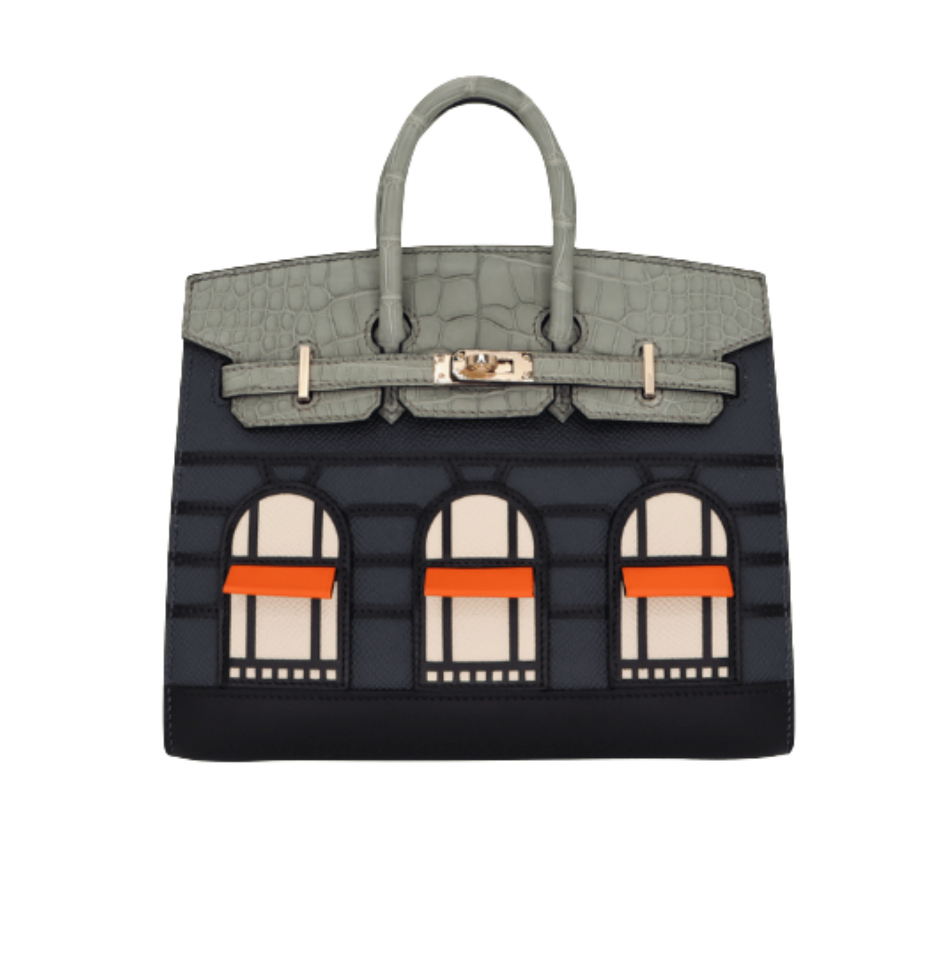 Sophisticated Structured Carryall 20 Faubourg House Bag