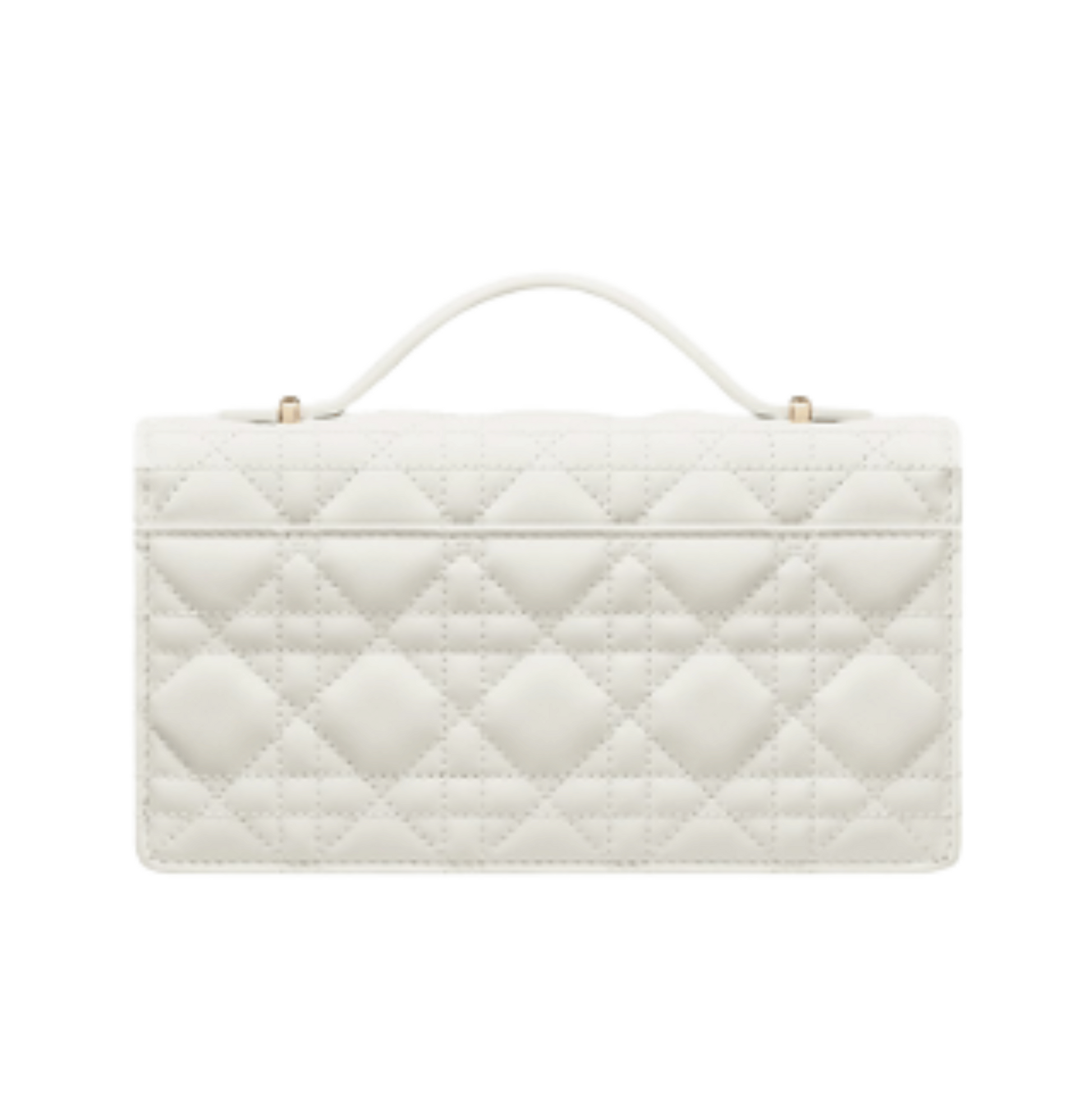 Minimal-Luxe My Mini Latte Cannage Lambskin Bag - view 2