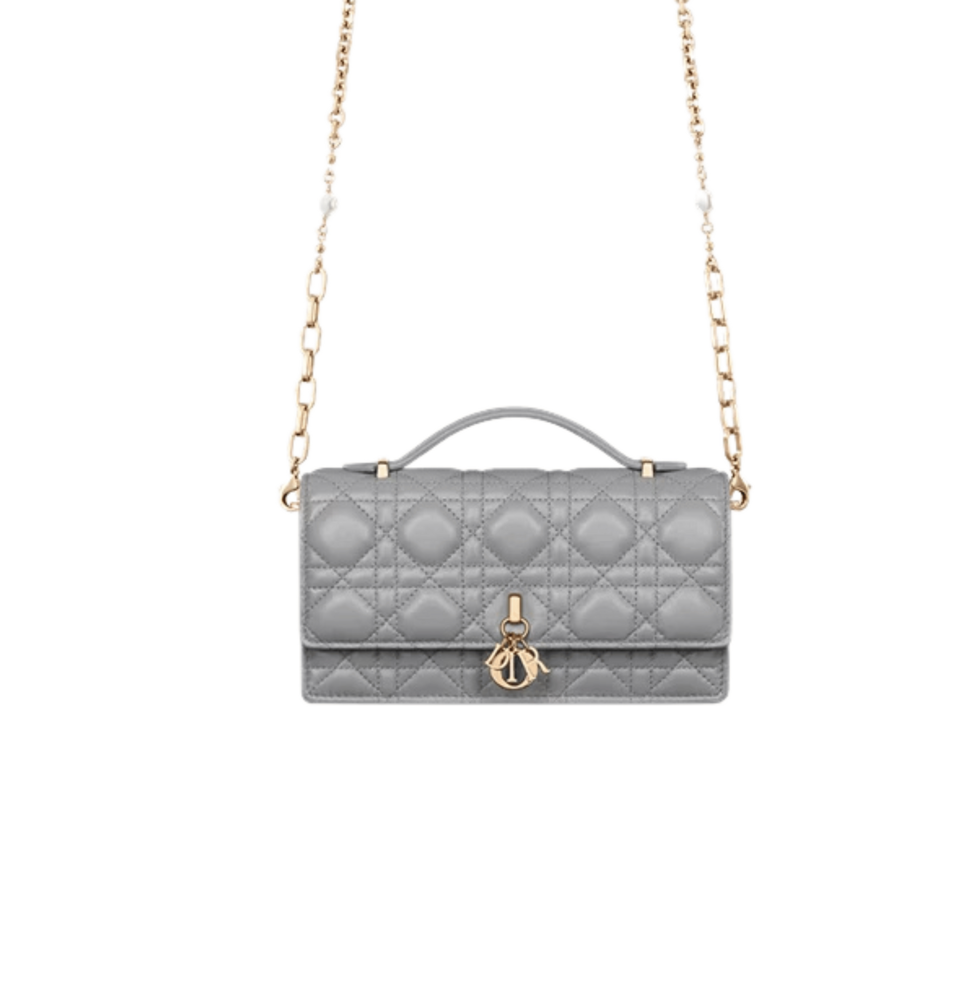 Statement My Mini Cloud Blue Cannage Lambskin Bag - view 3